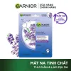 Mặt nạ tinh chất Hoa oải hương & Hyarulon thư giãn da Garnier Hydra Bomb Lavender Serum Mask 28g